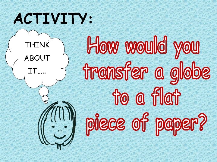 ACTIVITY: THINK ABOUT IT…. . 