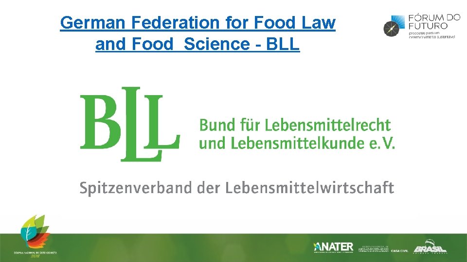 German Federation for Food Law and Food Science - BLL 