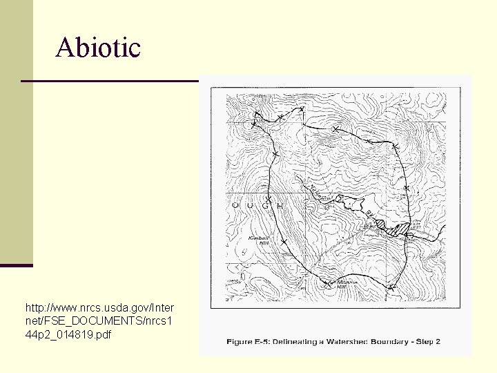 Abiotic http: //www. nrcs. usda. gov/Inter net/FSE_DOCUMENTS/nrcs 1 44 p 2_014819. pdf 