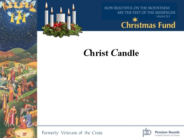 Christ Candle 
