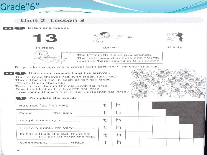 Grade” 6” 