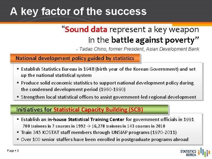 A key factor of the success “Sound data represent a key weapon in the