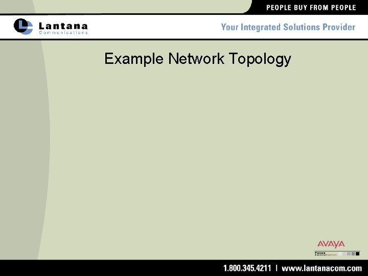 Example Network Topology 