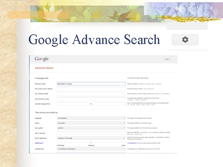 9/9/2020 Google Advance Search 