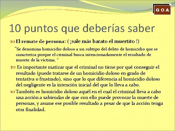 10 puntos que deberías saber El remate de persona: ( ¡sale más barato el