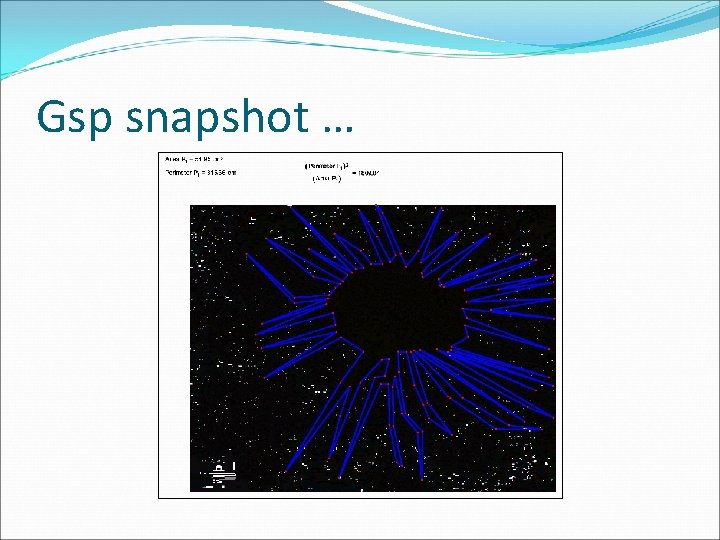 Gsp snapshot … 