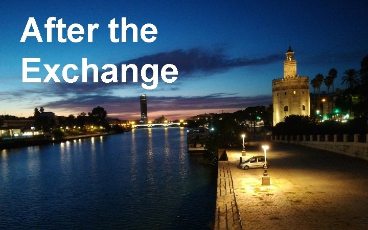 After the Exchange 