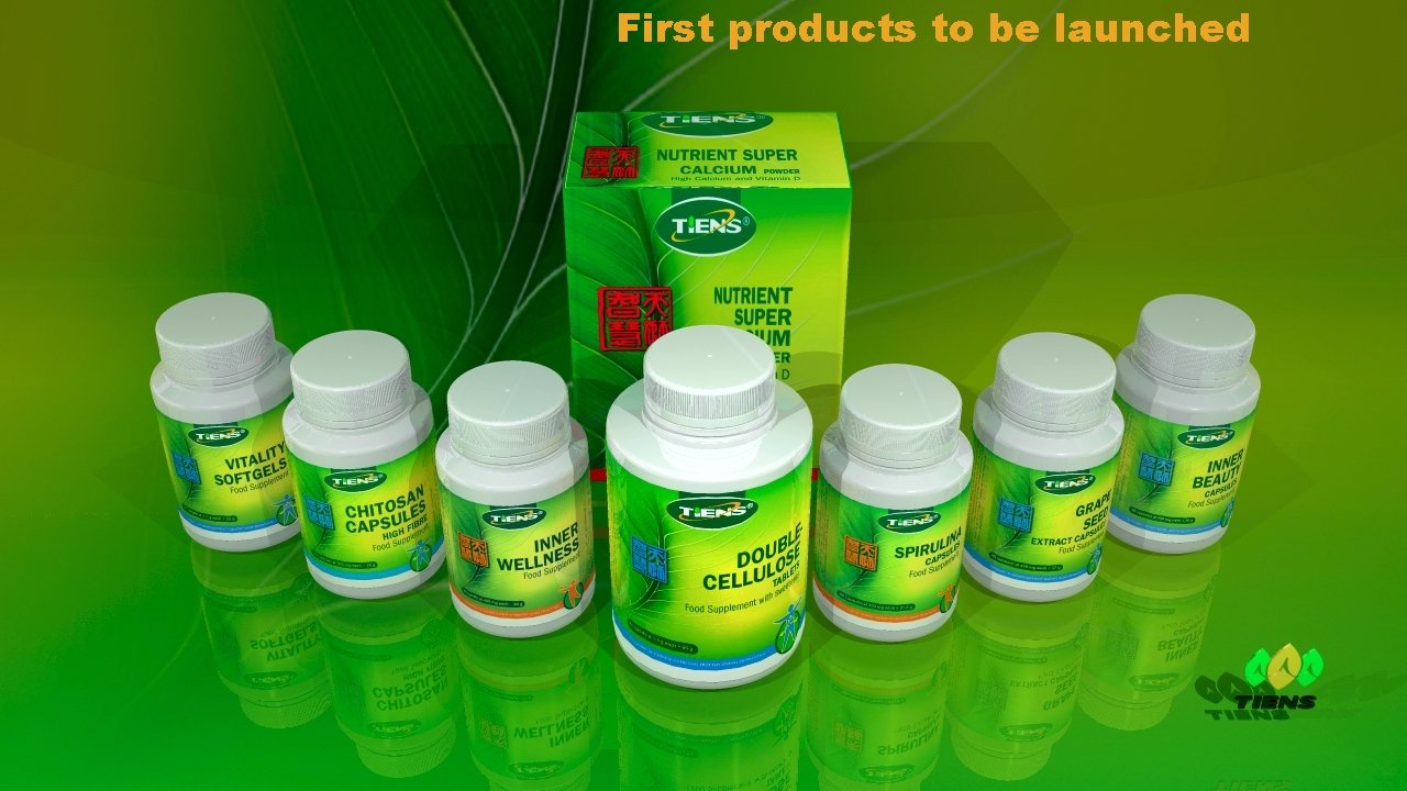 First products to be launched 