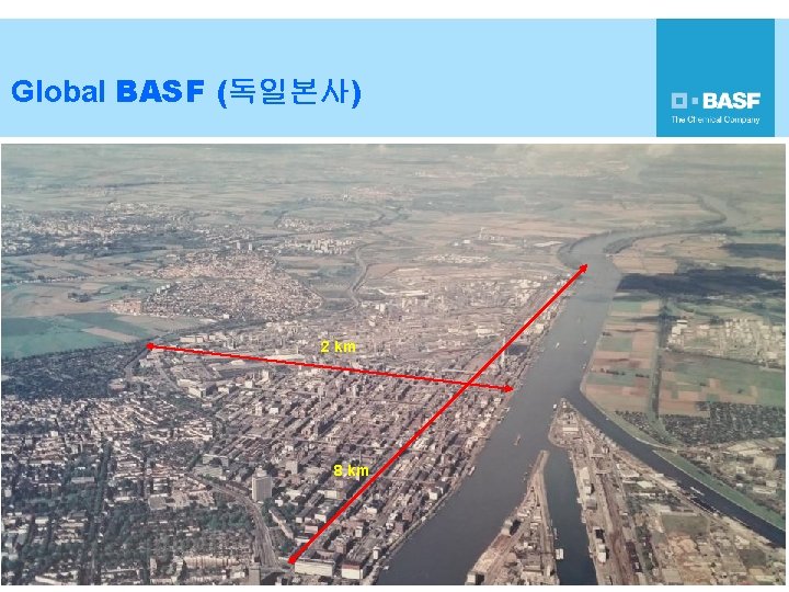 Global BASF (독일본사) 2 km 8 km 