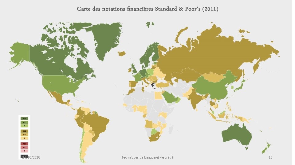 24/10/2020 Techniques de banque et de crédit 16 