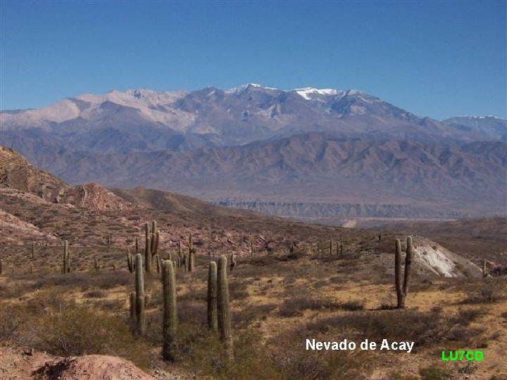 Nevado de Acay LU 7 CD 