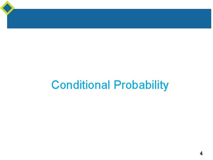 Conditional Probability 4 