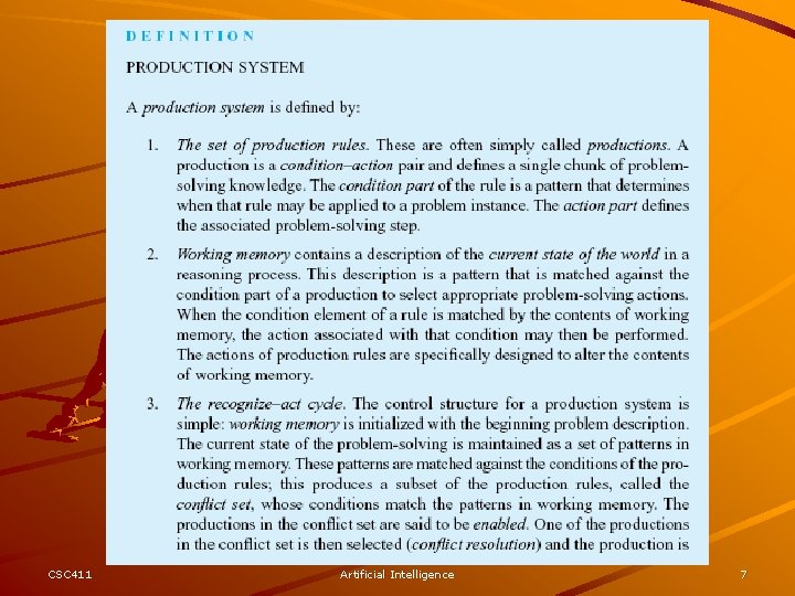 CSC 411 Artificial Intelligence 7 