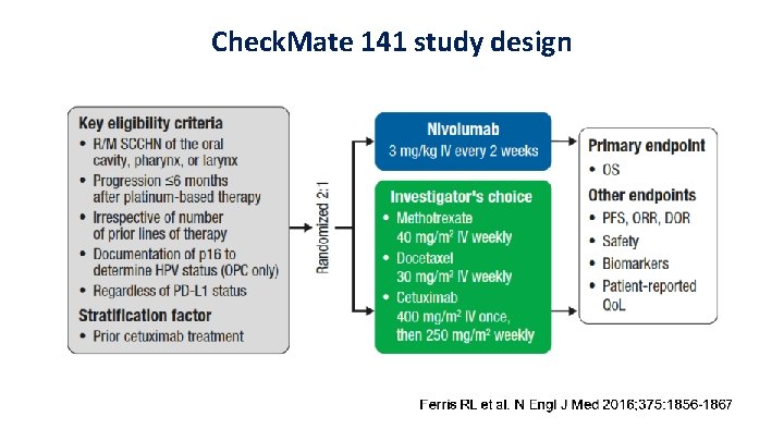 Check. Mate 141 study design 