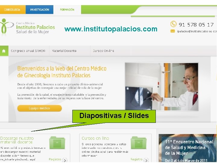 www. institutopalacios. com Diapositivas / Slides www. institutopalacios. com Diapositivas / Slides