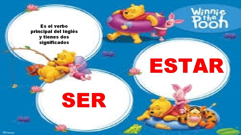 Es el verbo principal del Inglés y tienes dos significados ESTAR SER 