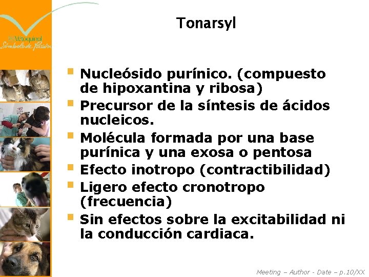 Tonarsyl § Nucleósido purínico. (compuesto § § § de hipoxantina y ribosa) Precursor de