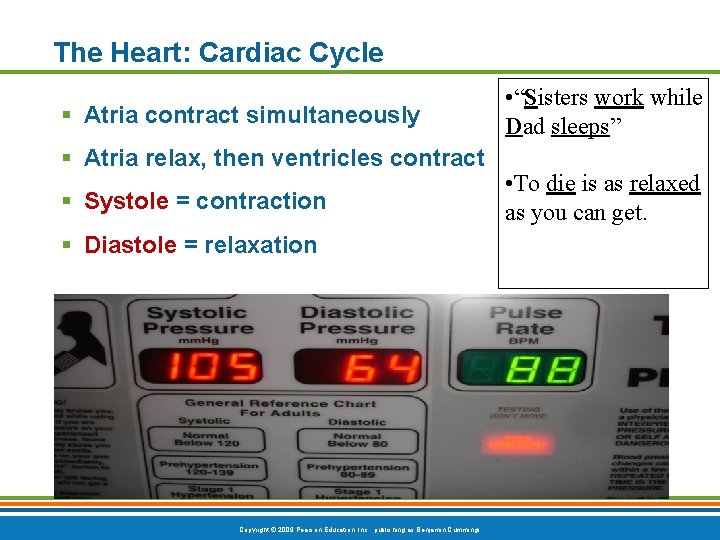 The Heart: Cardiac Cycle § Atria contract simultaneously § Atria relax, then ventricles contract