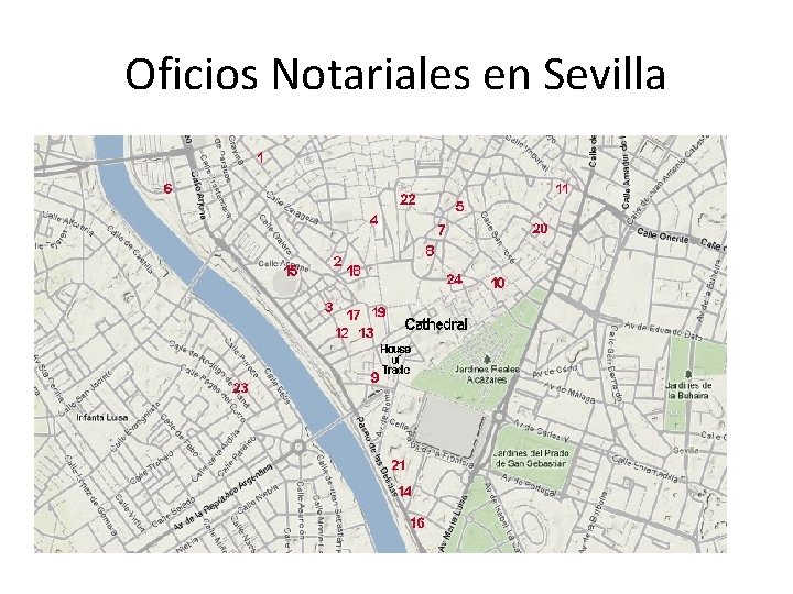 Oficios Notariales en Sevilla 