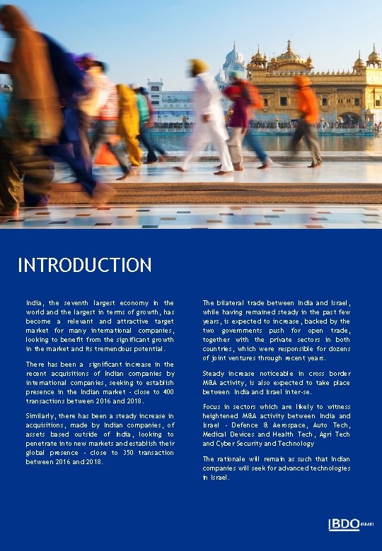 INTRODUCTION India, the seventh largest economy in the world and the largest in terms