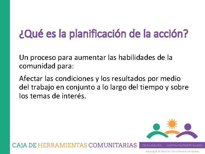 ¿Qué es la planificación de la acción? Un proceso para aumentar las habilidades de