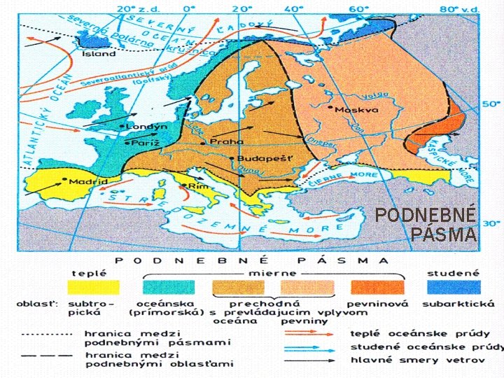 PODNEBNÉ PÁSMA 