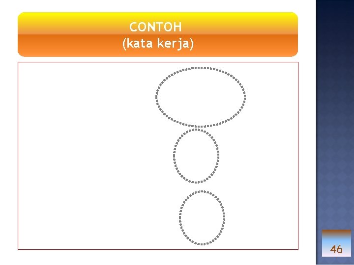 CONTOH (kata kerja) 46 