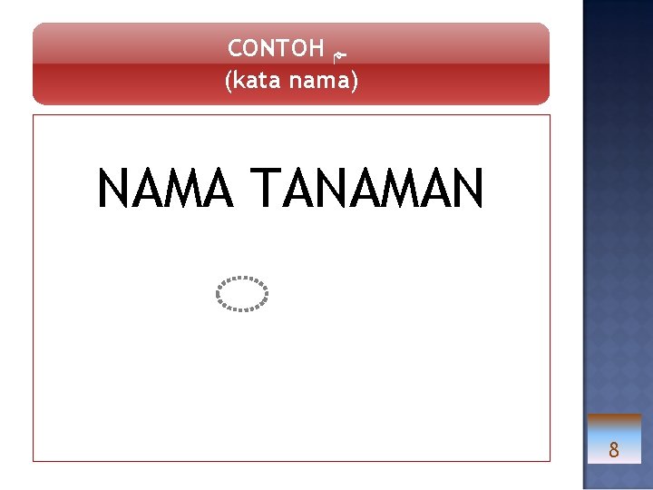 CONTOH ـﻢ (kata nama) NAMA TANAMAN 8 