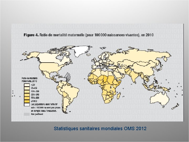 Statistiques sanitaires mondiales OMS 2012 