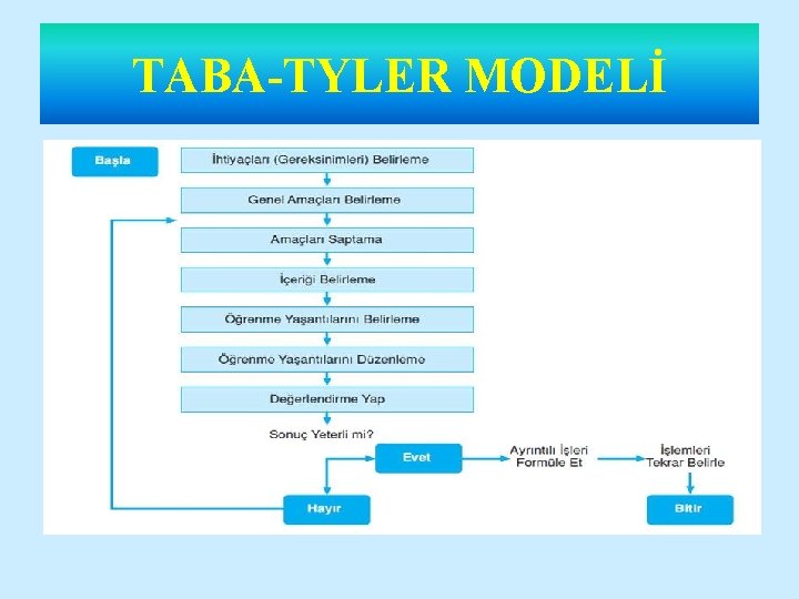 TABA-TYLER MODELİ 