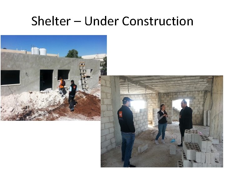 Shelter – Under Construction 