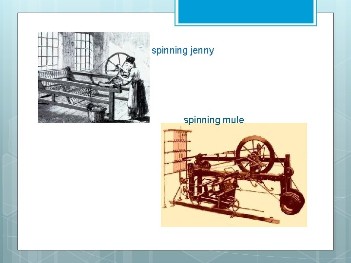  spinning jenny spinning mule 