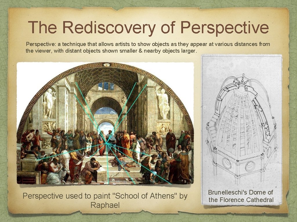 The Rediscovery of Perspective: a technique that allows artists to show objects as they