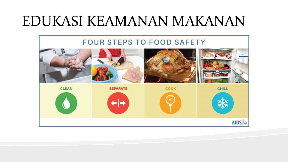 EDUKASI KEAMANAN MAKANAN 