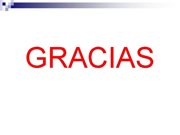 GRACIAS 