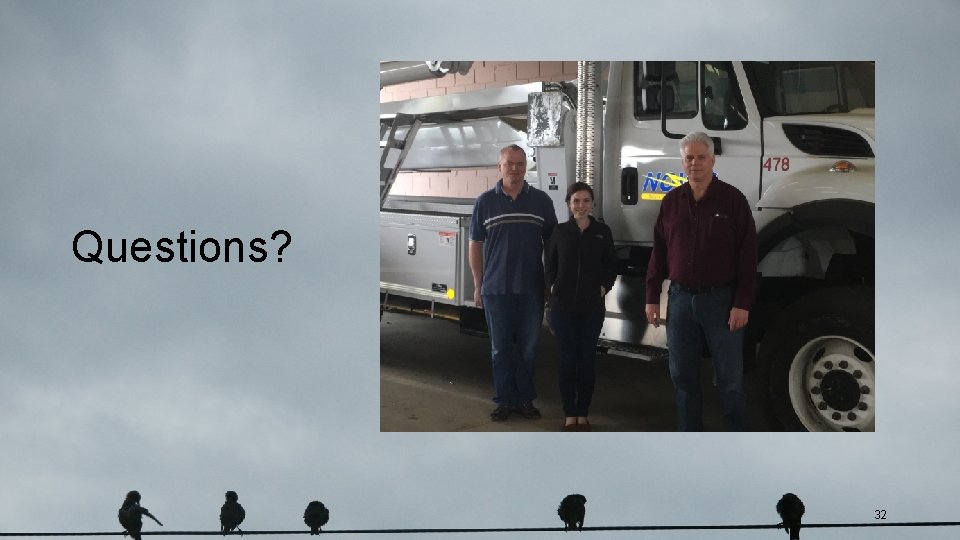 Questions? 32 