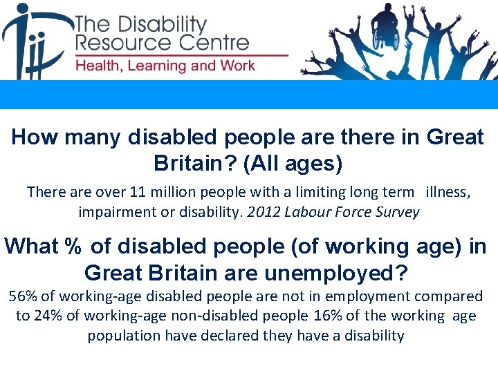 How many disabled people are there in Great Britain? (All ages) There are over
