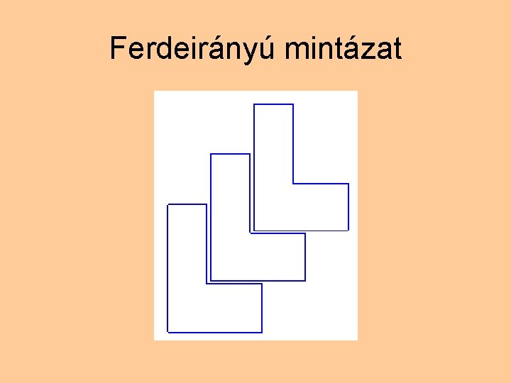 Ferdeirányú mintázat 