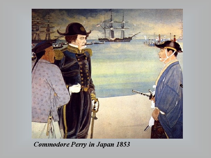 Commodore Perry in Japan 1853 