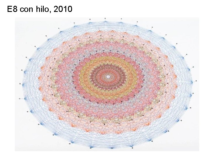 E 8 con hilo, 2010 