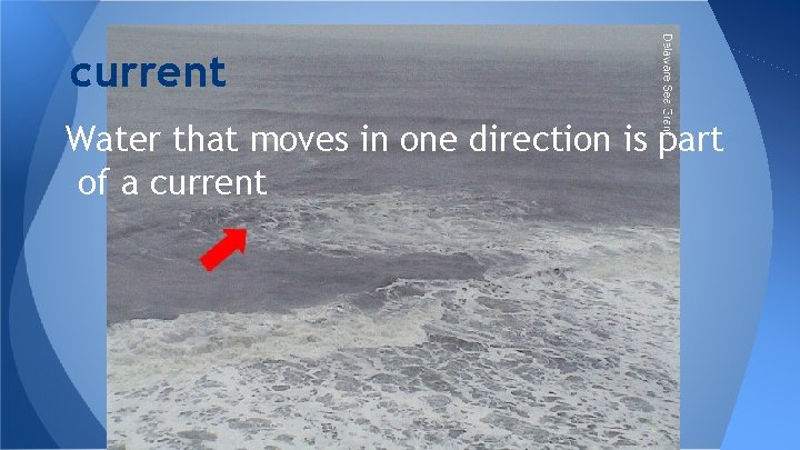 current Water that moves in one direction is part of a current 