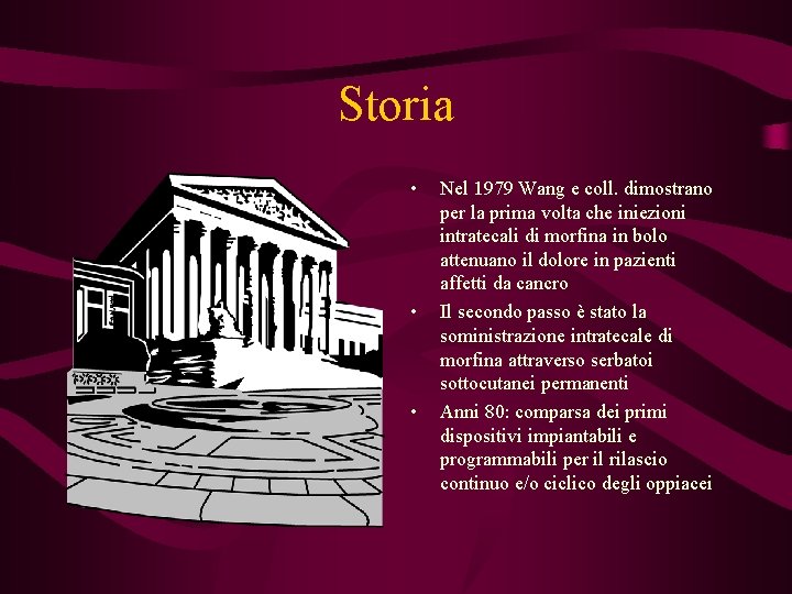 Storia • • • Nel 1979 Wang e coll. dimostrano per la prima volta