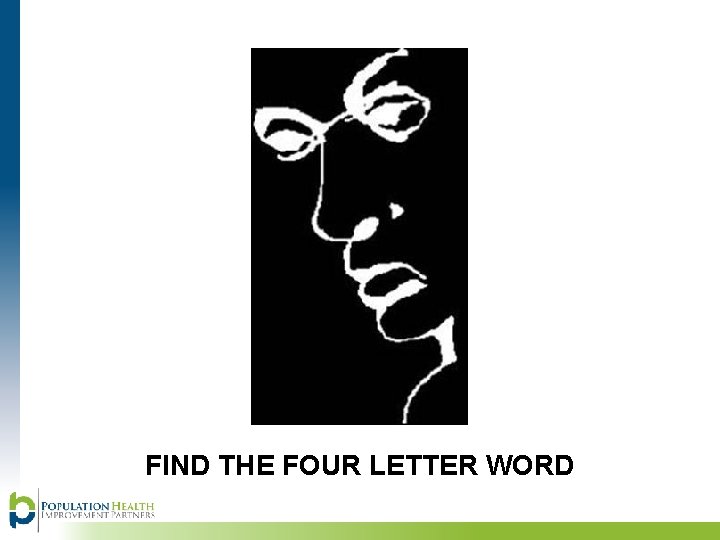 FIND THE FOUR LETTER WORD 