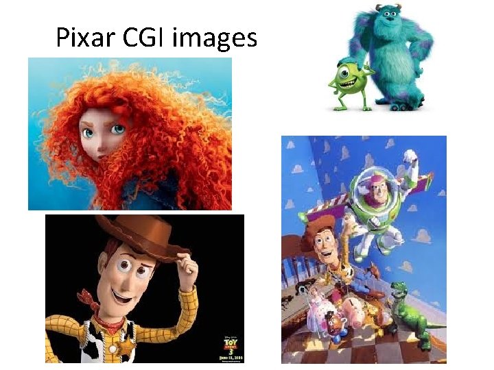 Pixar CGI images 