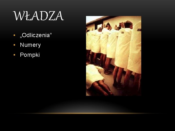 WŁADZA • „Odliczenia” • Numery • Pompki 