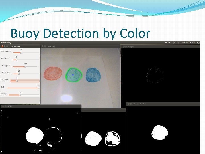 Buoy Detection by Color 