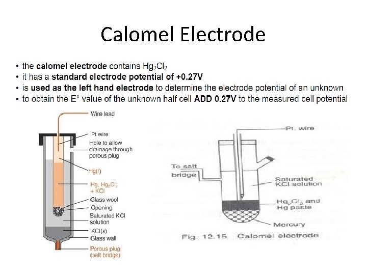 Calomel Electrode 