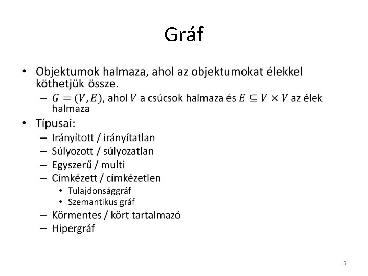 Gráf • 6 