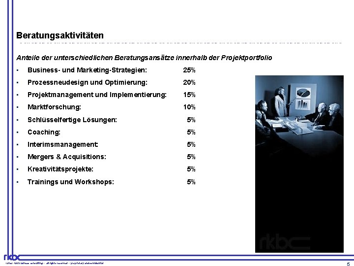 Beratungsaktivitäten rainer kurz business consulting rainer kurz business consulting rainer kurz business consulting rainer