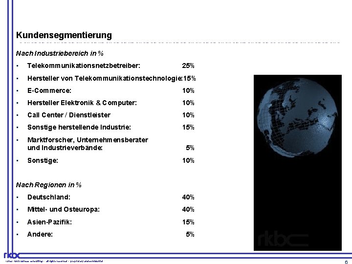 Kundensegmentierung rainer kurz business consulting rainer kurz business consulting rainer kurz business consulting rainer